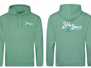 photo of adult hoodie dusty green