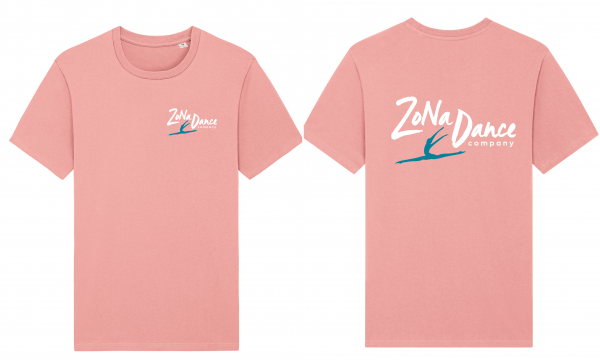 zona dance company t-shirt canyon pink